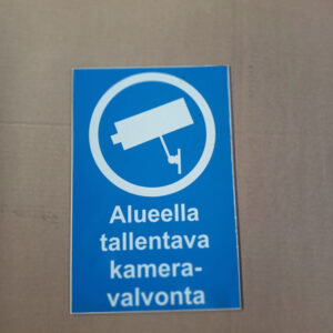 Liikennemerkki kameravalvonta